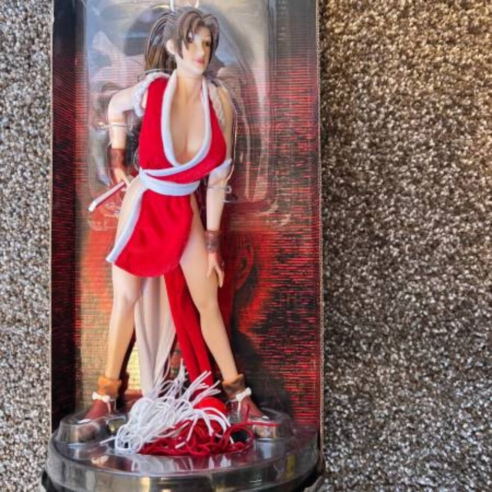 NIB Mai Shiranui King Of Fighters 2000 Blue Box Toys 10" Figure #34318